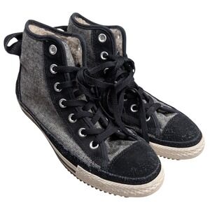 Converse All Stars Chuck Womens Elise Hi Top Faux Fur Lined Women's Size 8